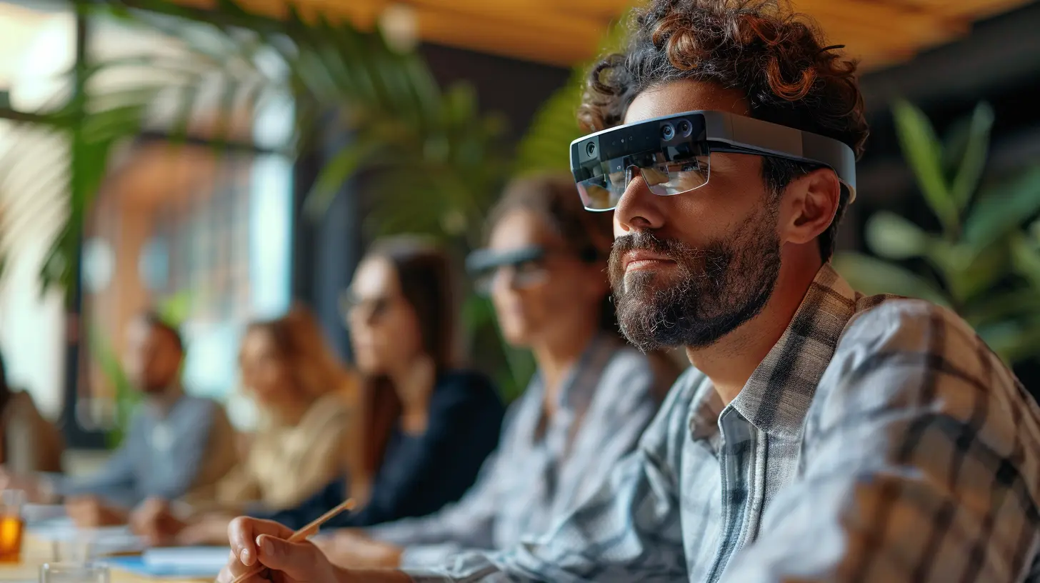 AR Glasses in the Workplace: Boosting Productivity and Collaboration